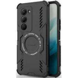 Phonesta Shield Armor Zadný kryt puzdro s MagSafe pre Xiaomi Redmi 15 - Čierne