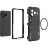 Phonesta Shield Armor Zadný kryt puzdro s MagSafe pre Xiaomi Poco F7 Pro - Čierne 6