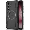 Phonesta Shield Armor Zadný kryt puzdro s MagSafe pre Samsung Galaxy S24 FE - Čierne