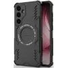 Phonesta Shield Armor Zadný kryt puzdro s MagSafe pre Samsung Galaxy S25 Plus/S24 Plus - Čierne