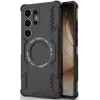 Phonesta Shield Armor Zadný kryt puzdro s MagSafe pre Samsung Galaxy S25 Ultra - Čierne