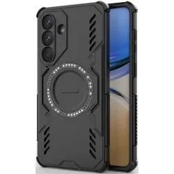 Phonesta Shield Armor Zadný kryt puzdro s MagSafe pre Samsung Galaxy S26 Plus - Čierne