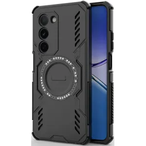 Phonesta Shield Armor Zadný kryt puzdro s MagSafe pre Oppo A5/A5m - Čierne