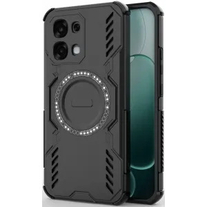 Phonesta Shield Armor Zadný kryt puzdro s MagSafe pre Oppo A6 Pro - Čierne