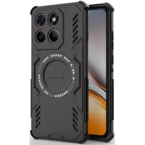 Phonesta Shield Armor Zadný kryt puzdro s MagSafe pre Motorola Edge 60 Pro - Čierne