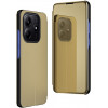 Phonesta Smart Mirror View Knikové puzdro pre Xiaomi Redmi Note 14 4G - Zlatá