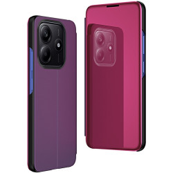 Phonesta Smart Mirror View Knikové puzdro pre Xiaomi Redmi Note 14 4G - Fialová