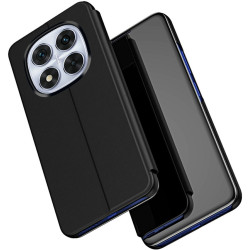 Phonesta Smart Mirror View Knikové puzdro pre Xiaomi Redmi Note 14 Pro 5G / Xiaomi Poco X7 - Cierna