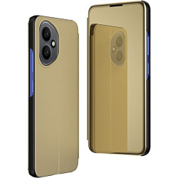 Phonesta Smart Mirror View Knikové puzdro pre HONOR 400 - Zlatá