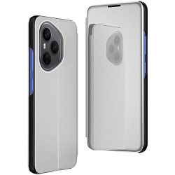 Phonesta Smart Mirror View Knikové puzdro pre HONOR 400 Pro - Strieborná