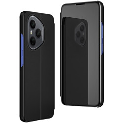 Phonesta Smart Mirror View Knikové puzdro pre HONOR 400 Pro - Cierna