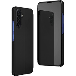 Phonesta Smart Mirror View Knikové puzdro pre Samsung Galaxy A17/A26 - Cierna