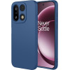 Phonesta Soft Silk Silikónový Zadný kryt puzdro pre OnePlus 15 - Tmavomodrá
