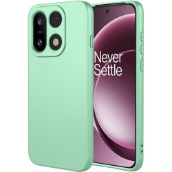 Phonesta Soft Silk Silikónový Zadný kryt puzdro pre OnePlus 15 - Matcha zelená
