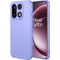 Phonesta Soft Silk Silikónový Zadný kryt puzdro pre OnePlus 15 - Fialová