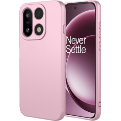 Phonesta Soft Silk Silikónový Zadný kryt puzdro pre OnePlus 15 - Ružová