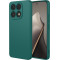 Phonesta Soft Silk Silikónový Zadný kryt puzdro pre Xiaomi 15T - Tmavozelená