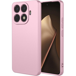 Phonesta Soft Silk Silikónový Zadný kryt puzdro pre Xiaomi 15T Pro - Ružová