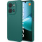 Phonesta Soft Silk Silikónový Zadný kryt puzdro pre Xiaomi Redmi 15C / Xiaomi Poco C85 - Tmavozelená