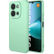 Phonesta Soft Silk Silikónový Zadný kryt puzdro pre Xiaomi Redmi 15C / Xiaomi Poco C85 - Matcha zelená