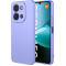 Phonesta Soft Silk Silikónový Zadný kryt puzdro pre Xiaomi Redmi 15C / Xiaomi Poco C85 - Fialová