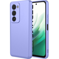 Phonesta Soft Silk Silikónový Zadný kryt puzdro pre Xiaomi Redmi 15 - Fialová