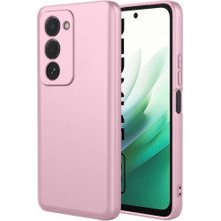 Phonesta Soft Silk Silikónový Zadný kryt puzdro pre Xiaomi Redmi 15 - Ružová