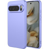 Phonesta Soft Silk Silikónový Zadný kryt puzdro pre Google Pixel 10 Pro XL - Fialová