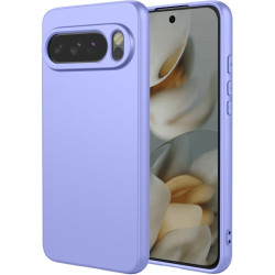 Phonesta Soft Silk Silikónový Zadný kryt puzdro pre Google Pixel 10 Pro XL - Fialová