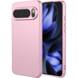 Phonesta Soft Silk Silikónový Zadný kryt puzdro pre Google Pixel 10 / 10 Pro - Ružová