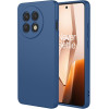 Phonesta Soft Silk Silikónový Zadný kryt puzdro pre OnePlus 13R - Tmavomodrá