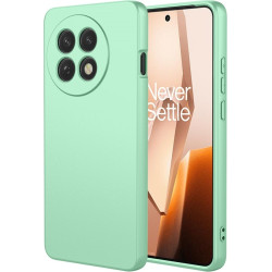 Phonesta Soft Silk Silikónový Zadný kryt puzdro pre OnePlus 13R - Matcha zelená