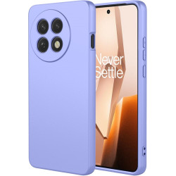 Phonesta Soft Silk Silikónový Zadný kryt puzdro pre OnePlus 13R - Fialová
