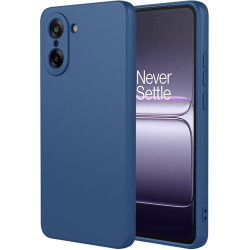Phonesta Soft Silk Silikónový Zadný kryt puzdro pre OnePlus Nord CE5 - Tmavomodrá