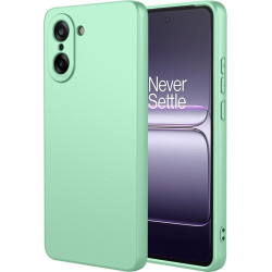 Phonesta Soft Silk Silikónový Zadný kryt puzdro pre OnePlus Nord CE5 - Matcha zelená