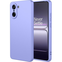 Phonesta Soft Silk Silikónový Zadný kryt puzdro pre OnePlus Nord CE5 - Fialová