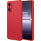 Phonesta Soft Silk Silikónový Zadný kryt puzdro pre OnePlus Nord CE5 - Červená