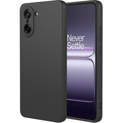 Phonesta Soft Silk Silikónový Zadný kryt puzdro pre OnePlus Nord CE5 - Čierna
