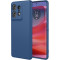 Phonesta Soft Silk Silikónový Zadný kryt puzdro pre Motorola Edge 50 Pro - Tmavomodrá