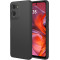 Phonesta Soft Silk Silikónový Zadný kryt puzdro pre Motorola Moto G05 / Moto E15 - Čierna