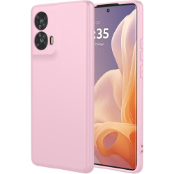 Phonesta Soft Silk Silikónový Zadný kryt puzdro pre Motorola Moto G85 - Ružová