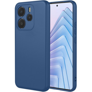 Phonesta Soft Silk Silikónový Zadný kryt puzdro pre Xiaomi Redmi Note 14 5G - Tmavomodrá