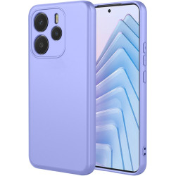 Phonesta Soft Silk Silikónový Zadný kryt puzdro pre Xiaomi Redmi Note 14 5G - Fialová
