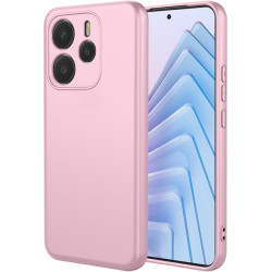 Phonesta Soft Silk Silikónový Zadný kryt puzdro pre Xiaomi Redmi Note 14 5G - Ružová
