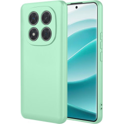 Phonesta Soft Silk Silikónový Zadný kryt puzdro pre Xiaomi Redmi Note 14 Pro 5G / Xiaomi Poco X7 - Matcha zelená