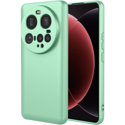 Phonesta Soft Silk Silikónový Zadný kryt puzdro pre Xiaomi 15 Ultra - Matcha zelená