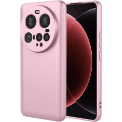 Phonesta Soft Silk Silikónový Zadný kryt puzdro pre Xiaomi 15 Ultra - Ružová