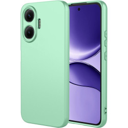 Phonesta Soft Silk Silikónový Zadný kryt puzdro pre Xiaomi Poco F7 - Matcha zelená