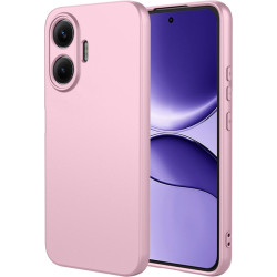 Phonesta Soft Silk Silikónový Zadný kryt puzdro pre Xiaomi Poco F7 - Ružová