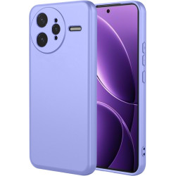 Phonesta Soft Silk Silikónový Zadný kryt puzdro pre Xiaomi Poco F7 Ultra - Fialová